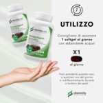 Serenoa Repens 320 mg – 90-95%, Integratore contro l’Ingrossamento della Prostata e la Caduta dei Capelli, a Base di Serenoa Repens – Formato da 60 Capsule Softgel