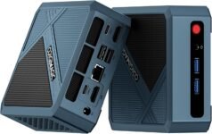 origimagic N2 Pro Mini PC,con Ryzen 7 6800H (8C/16T,fino a 4,7GHz),32G RAM 512GB SSD,Dual HDMI 2.0/USB4/WiFi6/BT 5.2/ LAN 2.5G Mini Desktop PC for Businesses