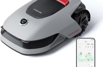 DREAME A1 Pro Robot Tagliaerba,Senza Filo Perimetrale, Evitamento Degli Ostacoli Tramite Radar 3D, Controllo tramite app, Tecnologia OmniSense™, e Zone, Mappatura Preci a fino a 2000m²
