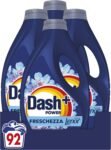 Dash Power Detersivo Liquido Lavatrice, 92 Lavaggi (4×23), Freschezza Di Lenor, Risveglio Primaverile, rimuove addirittura gli odori di sudore vecchi di 7 giorni, per una pulizia impeccabile