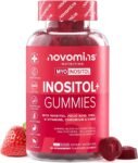 Gommose PCOS Novomins – Integratore per l’Equilibrio Ormonale Femminile – Con Myo-Inositolo, Folato, Zinco, Vitamina B12, B6 e Cromo – 60 Gommose Vegane – Più Gustose di Compresse o Polveri