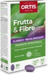 Ortis Frutta & Fibre Classico 30 Compresse – Pigrizia Intestinale, 30 Unità