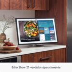 Supporto premium regolabile di Amazon | Per Amazon Echo Show 21 (venduto separatamente)