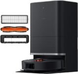 XIAOMI Robot Vacuum X20 Max – 8000 Pa Suction Power, Dual Mop System with Hot Water Cleaning and Drying, 75 Days Dust Capacity, 4 Cleaning Modes and 5200 mAh Battery for Smart, Thorough Cleaning