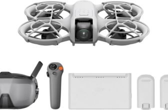 DJI Neo Combo Motion Fly More Mini Drone with 4K UHD Camera for Adults, 135g Solo Flying Drone, Hand Takeoff, Subject Tracking, with RC Motion 3 and 3 Batteries