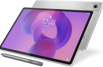 Lenovo Idea Tab Plus, 2.5K da 12.1&Prime; 90Hz, Processore Mediatek Dimenity 6400, RAM 8GB, Memoria 256GB, WiFi 5, Tablet Android 15, Lenovo Tab Pen inclusa &ndash; Cloud Grey