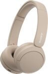 Sony WH-CH520 | Cuffie Wireless, Connessione Multipoint, con Microfono, Fino a 50 ore di durata della batteria con Ricarica rapida &ndash; Beige