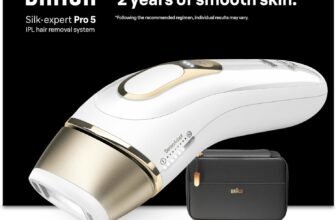 Braun Silk·expert Pro 5 Epilatore Luce Pulsata, Depilatore Corpo Donna, Alternativa All’Epilazione Laser, Laser Peli Donna, Con Custodia, 2 Testine, Luce Pulsata Braun, Idea Regalo, PL5140