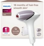 Philips Lumea 8000 Series IPL Hair Removal Device Alternative to Laser Hair Removal Devices with SenseIQ Technology, 2 Face and Body Accessories BRI944/00