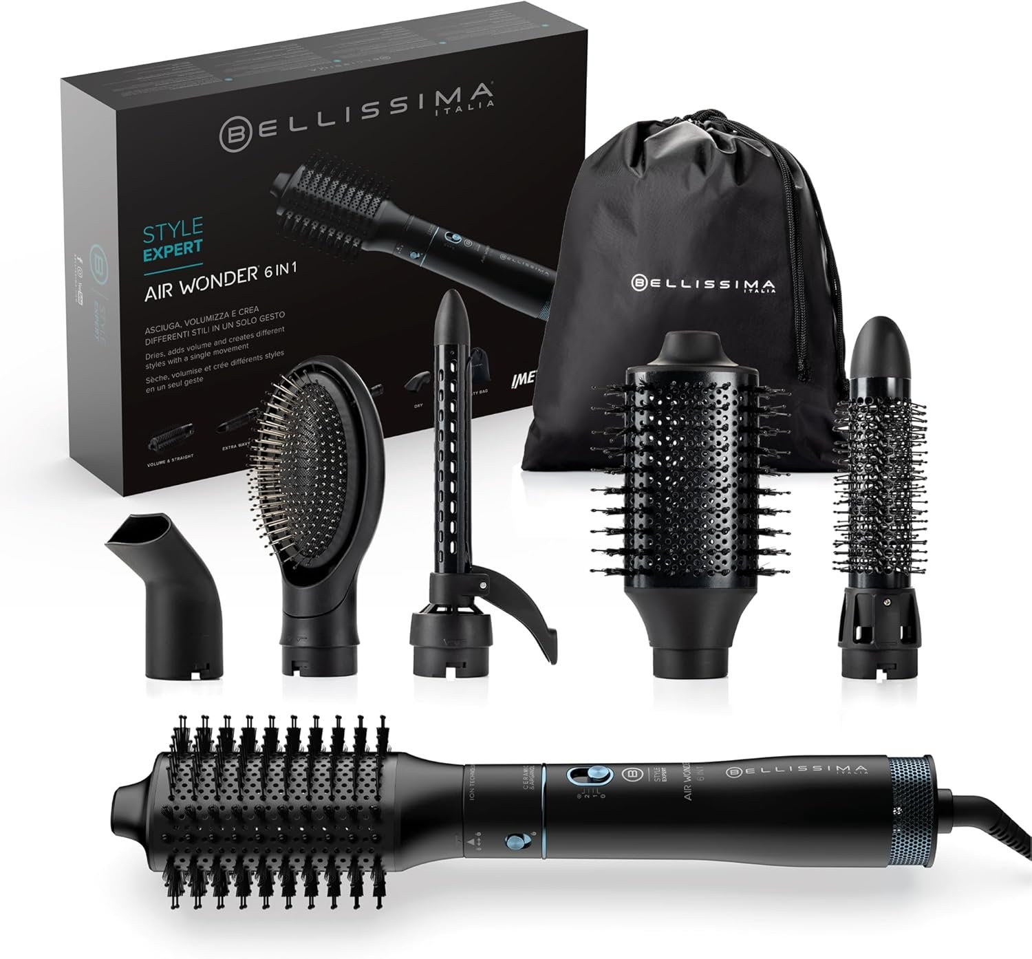 Philips OneBlade Pro 360 Authentic Electric Beard Trimmer for Face and Body, Shaver and Hair Removal, 3x 360 Blades, 1x 20 Comb, 1x Body Kit, 1x Charging Stand, 1x Travel Case, QP6652/35