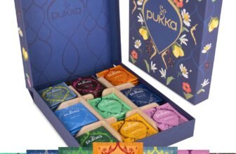 Herbal Teas, Selection Box, Herbal Tea and Infusions Gift Set, 9 Flavours, Delicious Organic Herbs, Natural Ingredients, Perfect as a Gift Idea, with Personalised Card, 45 Filters